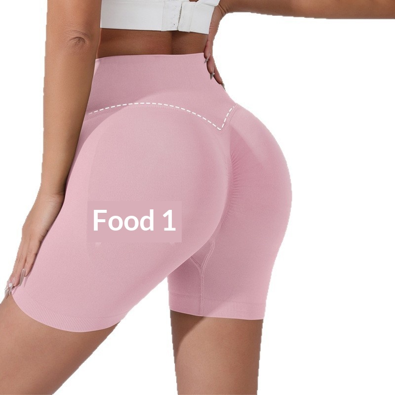 European And American Style Peach Butt Lift Sports For Women High Waist Tummy Control Slimming Running Training Hip_voghion.com