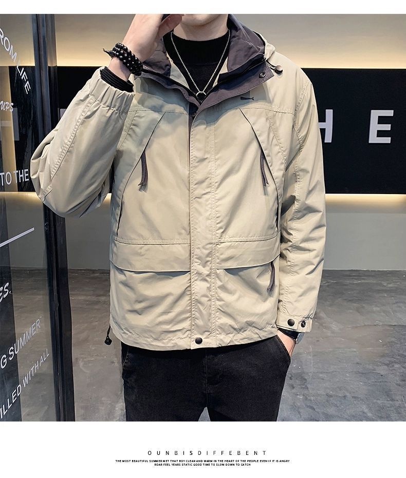 Boy Herrenjacke Frühjahr/Herbst 2025: Trendige Marke mit Kapuze, Windbreaker, Freizeit- und Arbeitskleidung_voghion.com