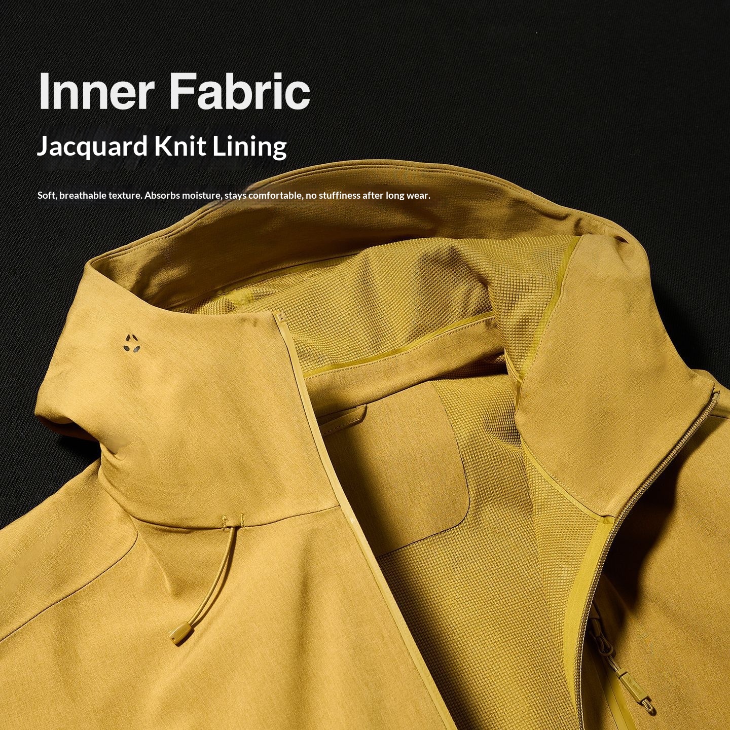 boy Boy Jie Zhan Men's Clothing|Soft Shell Crab Seamless Charge 25 Winter New Product Urban Outdoor Windproof Waterproof Jacket_voghion.com