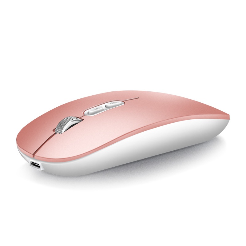 Digitex Digitex Digitex Ultra-thin Wireless Bluetooth Silent Compatible With IPad Huawei Laptop Dual-mode Portable Rechargeable Mouse_voghion.com