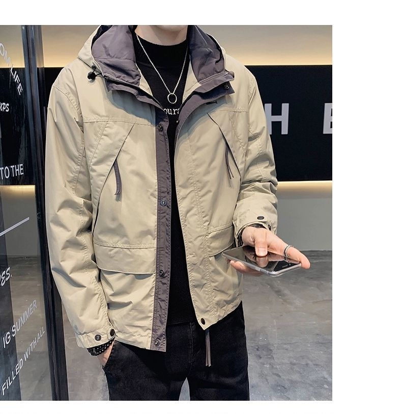 Boy Herrenjacke Frühjahr/Herbst 2025: Trendige Marke mit Kapuze, Windbreaker, Freizeit- und Arbeitskleidung_voghion.com
