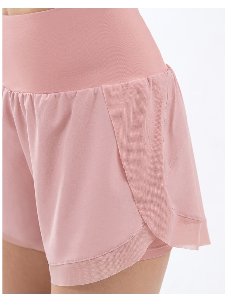 Ningbo Big Tree Anti-Exposure Sports Shorts For Women, Summer Loose Running Fitness Pants, Casual High-Waist Tummy_voghion.com