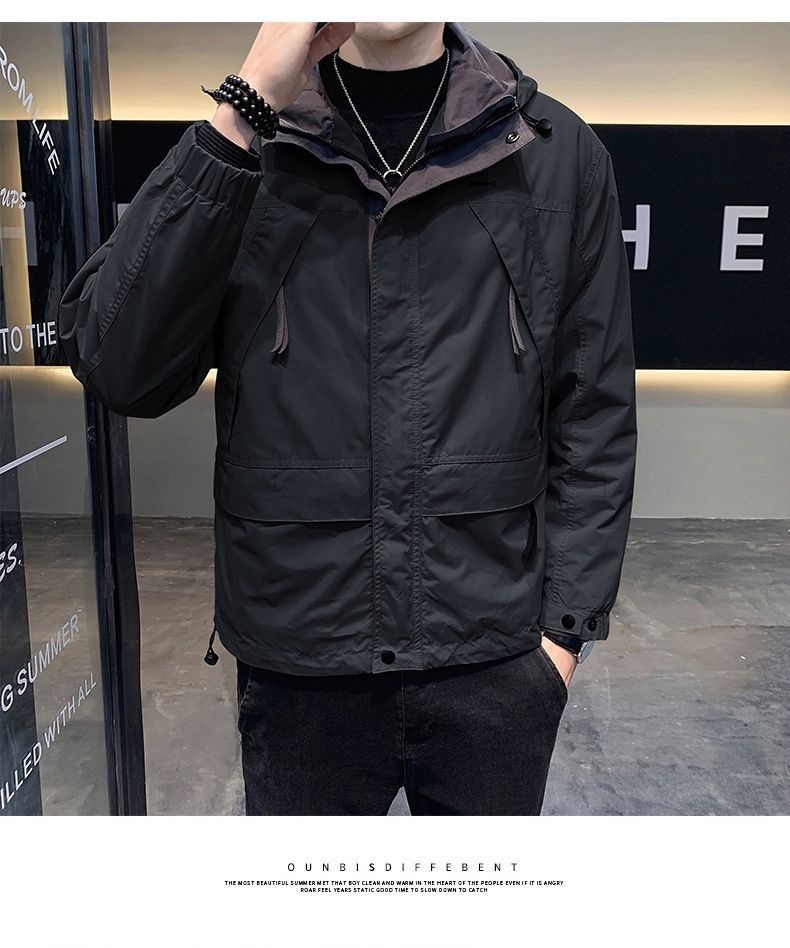 Boy Herrenjacke Frühjahr/Herbst 2025: Trendige Marke mit Kapuze, Windbreaker, Freizeit- und Arbeitskleidung_voghion.com