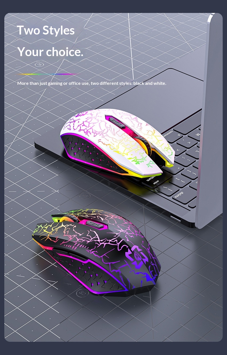 Digitex Digitex Wirlss Mous Charging Modl Silnt Blutooth 2.4g Offic Luminous Gaming E-sports Laptop Accssoris In Stock_voghion.com