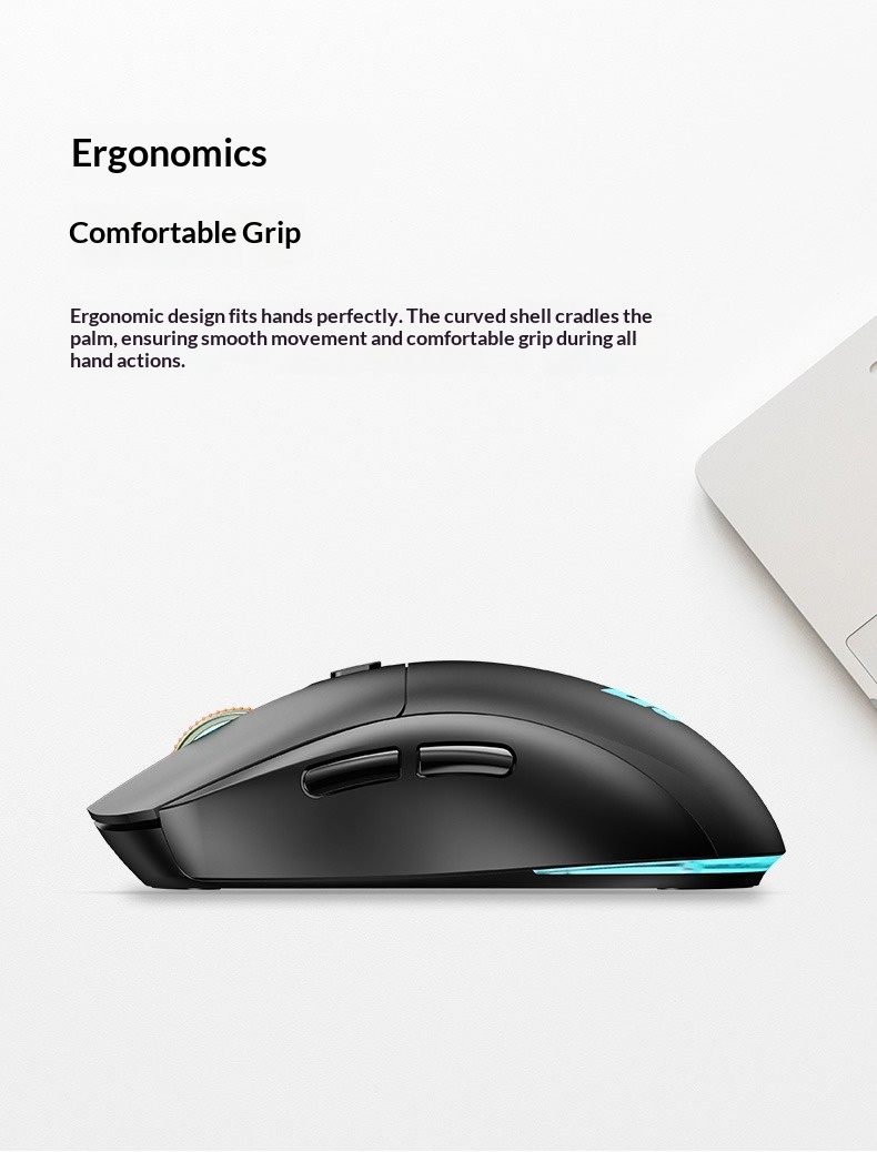 Digitex Digitex Sensoni Wireless Gaming Wired Bluetooth Dual Mode Lightweight E-Sports Office Computer Laptop Mouse_voghion.com