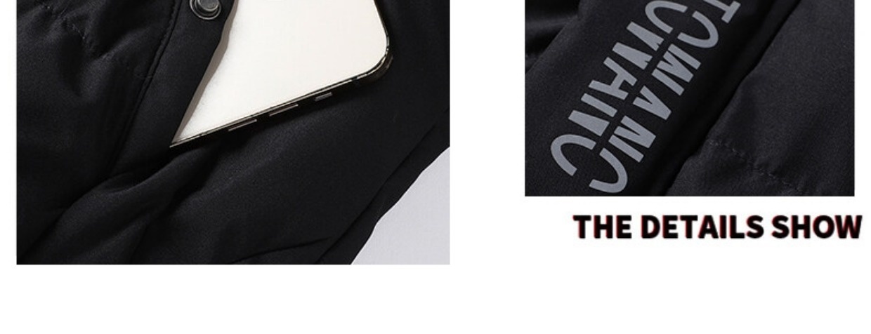 boy Brand Men's Autumn Winter Thickened Warm Stand Collar Casual Slim Fit Cold-Proof Sports Down Jacket Coat_voghion.com