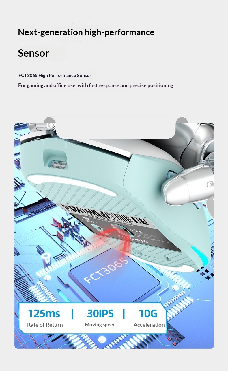 Digitex Digitex Sensoni Wireless Gaming Wired Bluetooth Dual Mode Lightweight E-Sports Office Computer Laptop Mouse_voghion.com