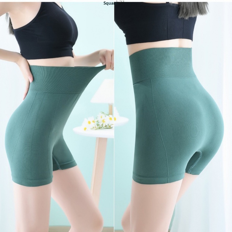 High Waist Sports Tummy Control Tight Yoga Pants For Women Quick Dry Running Elastic Peach Butt Lifting Fitness Shorts_voghion.com