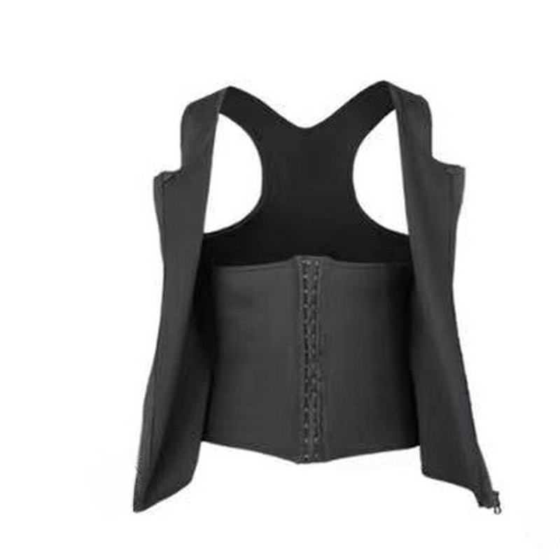 ChicShe New European And American Style Men's Sauna Suit Waist Slimming Sports Vest Cross-Border Shapewear Neoprene Bodysuit_voghion.com
