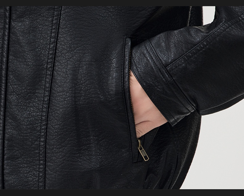 Giacca in pelle PU da pilota alla moda di strada europea e americana da uomo, alla moda, alla moda, in vendita all'ingrosso_voghion.com