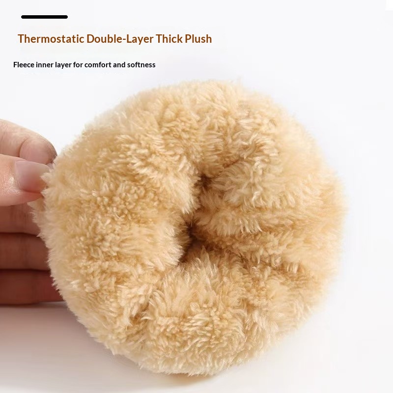 Guanti touchscreen in maglia a doppio strato, spessi e resistenti al freddo, stile coreano, autunno inverno, per uomo e donna_voghion.com