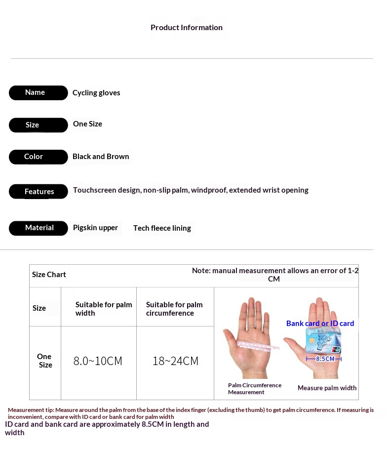 boy Boy Boy Pigskin Gloves Men Winter Fleece Lined Thickened Warm Motorcycle Riding Electric Bike Anti-Slip Outdoor Skiing_voghion.com