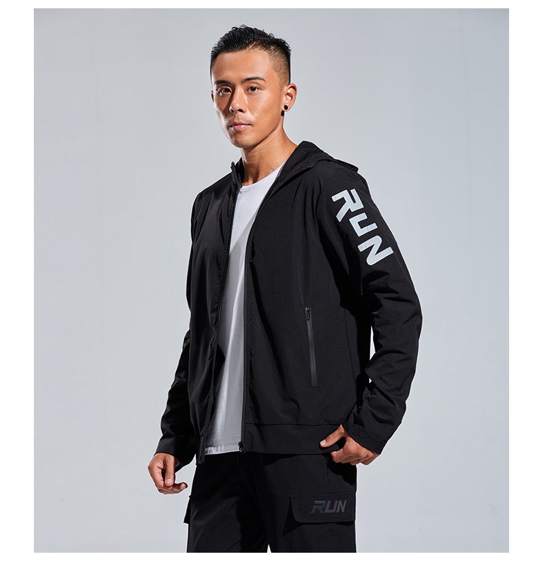 boy Boy Autumn Men Outdoor Windproof Waterproof Windbreaker Hiking Clothing Sports Casual Softshell Hooded Jacket_voghion.com