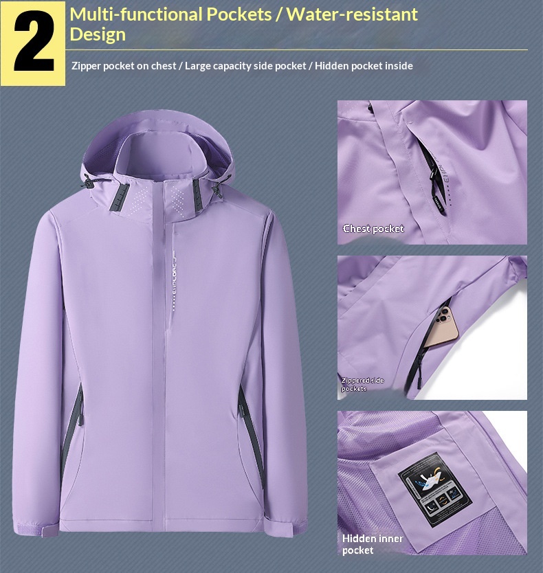 Boy 3-in-1 Jacke Herbst Freizeit Wasserdicht Hochwertig Verdickt Herren Wintermantel Damen_voghion.com