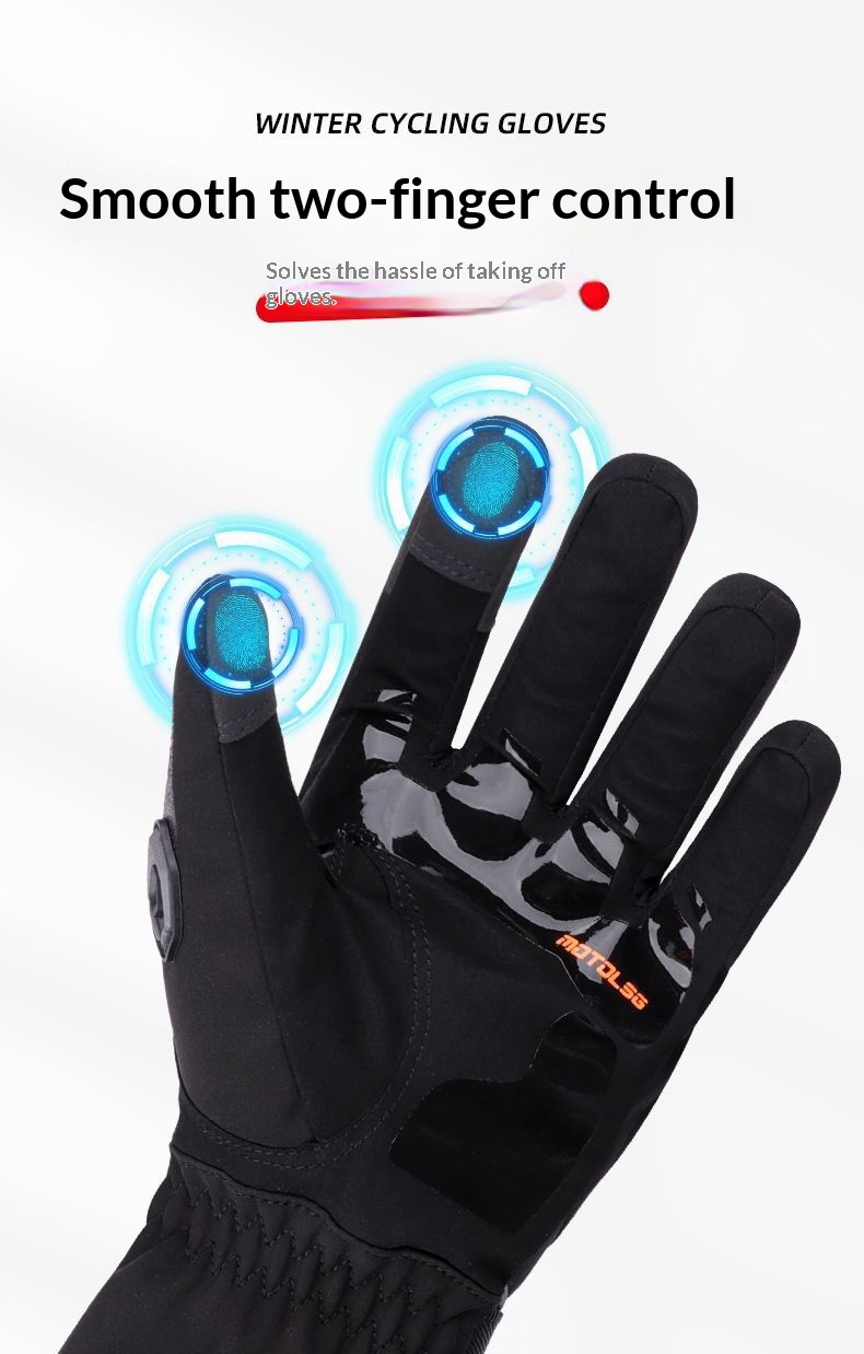 boy Boy Boy Gloves Winter Waterproof Women's Motorcycle Warm Fleece Windproof Thickened Riding Gear Men's_voghion.com