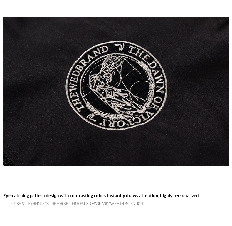 Junge Herbst Winter Europäisch Amerikanischer Trend Bestickte Baseball Herren Damen Paar Lockerer Mantel Verdickte Bomberjacke Mantel_voghion.com