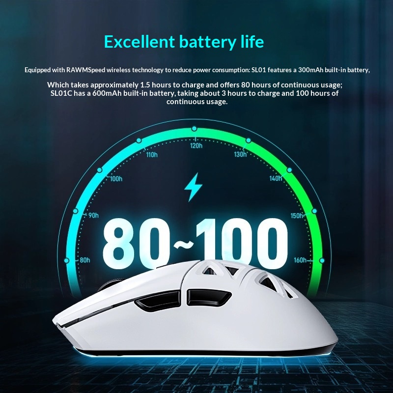 Digitex Digitex Sıcak Değiştirilebilir Kablosuz Oyun Mini Hollow PAW3311 Dizüstü Ofis Faresi SL01C_voghion.com