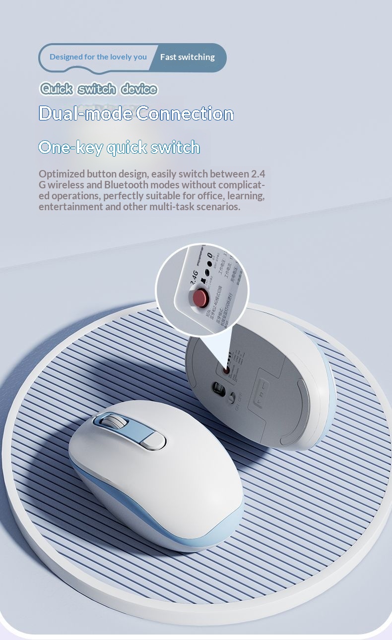 Digitex Digitex Mouse cablato silenzioso durevole da ufficio per giochi desktop universale per laptop compatibile con Lenovo ASUS Xiaomi_voghion.com