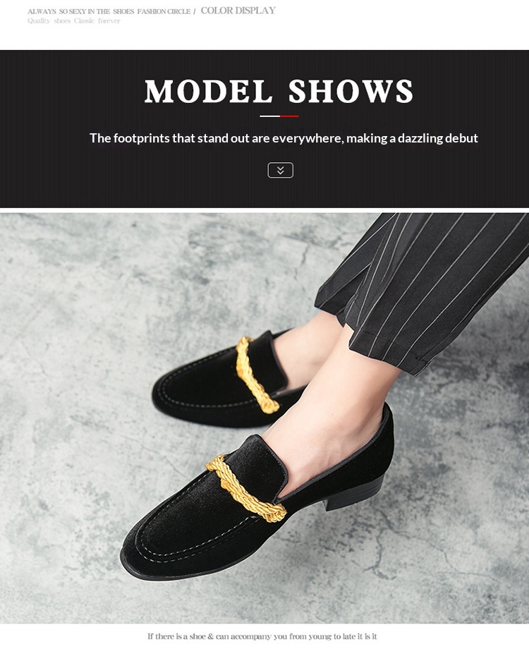 Voyage Voyage British Style Suede Loafers Cross-Border Large Size Men's 38-48 Sizes 2024 New Braided Personality Leather Shoes_voghion.com