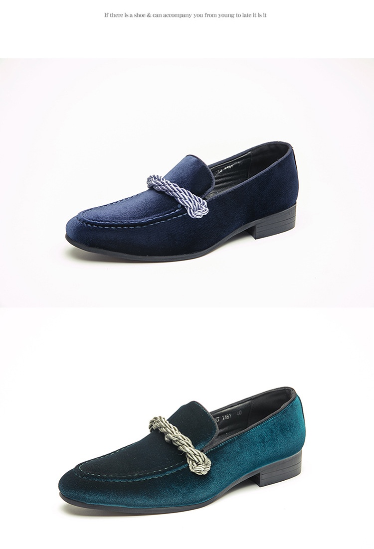 Voyage Voyage British Style Suede Loafers Cross-Border Large Size Men's 38-48 Sizes 2024 New Braided Personality Leather Shoes_voghion.com