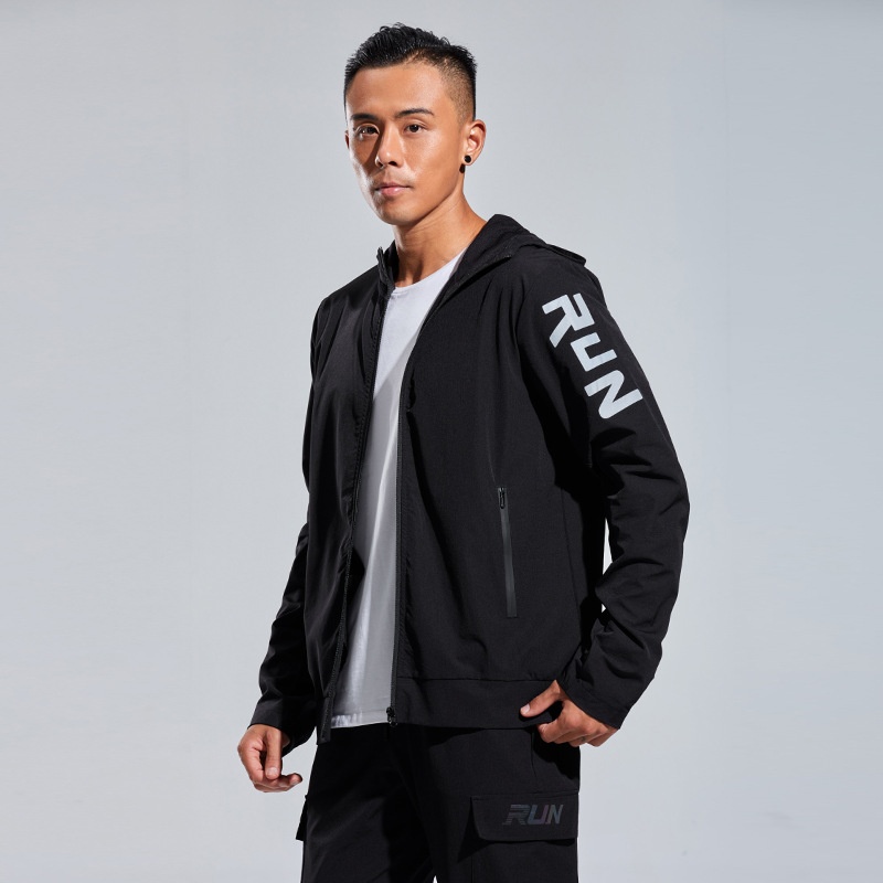 boy Boy Autumn Men Outdoor Windproof Waterproof Windbreaker Hiking Clothing Sports Casual Softshell Hooded Jacket_voghion.com