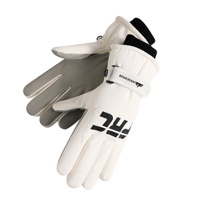 boy Boy Boy Winter Ski Gloves For Men And Women, Outdoor Riding, Fleece-Lined, Thickened, Windproof, Water-Resistant, Warm,_voghion.com