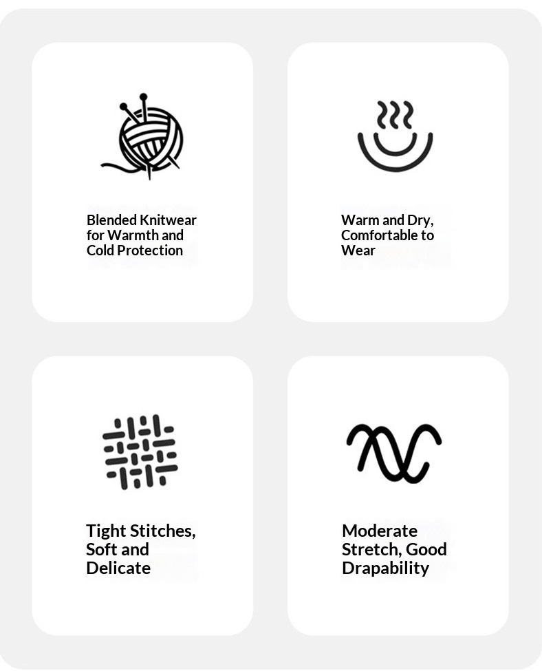 Guanti da ciclismo invernali in pile foderati, spessi, stile coreano, resistenti al freddo, con touchscreen, caldi, in maglia, per uomo e donna_voghion.com