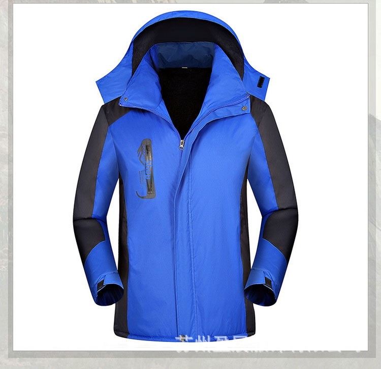 Jungen-Arbeitsjacke, dick gefüttert, bedruckt und bestickt, winddicht, wasserdicht, strapazierfähig, große Größe, Baumwollmantel, Herren-Arbeitskleidung_voghion.com