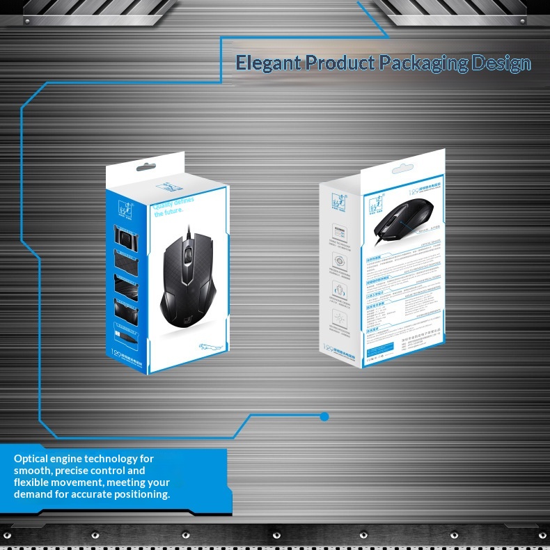 Digitex Digitex Wholesale Chasing Light Leopard 129 USB Wired Gaming Office Optical Mouse Mixed Batch_voghion.com