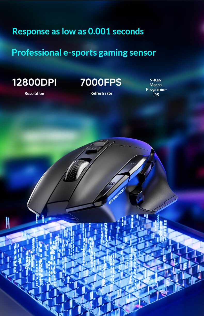 Digitex Digitex Forerunner G2 Mouse da gioco cablato Periferica meccanica per e-sport CS PUBG Desktop Laptop Mano grande Ro Programmazione_voghion.com