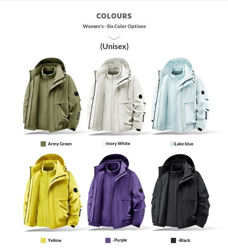 Boy Boy Factory Direct – Hauptaktion: Hochwertige Outdoor-Paarjacke im 3-in-1-Stil – warm, winddicht und wasserdicht_voghion.com