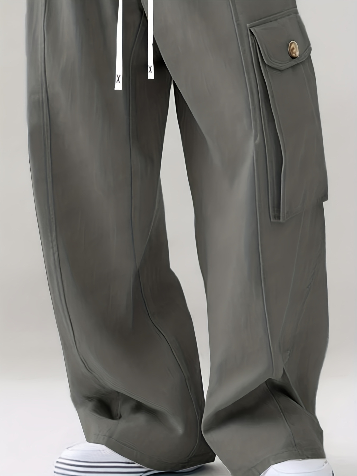 Pantaloni casual europei e cargo da uomo, pantaloni casual retrò americani 2025, pantaloni dritti a gamba larga in stile giapponese primaverile di marca alla moda_voghion.com