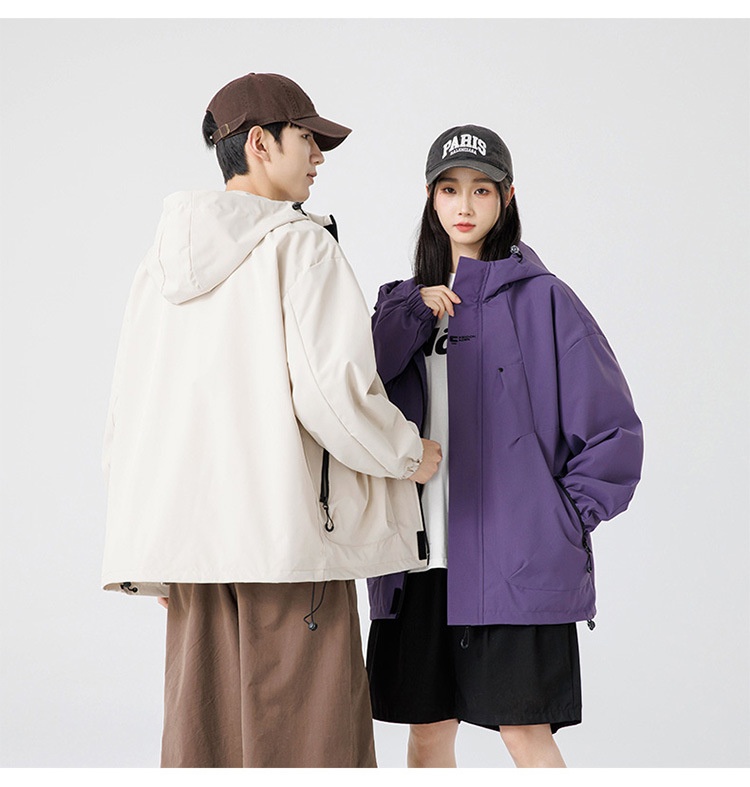 boy Boy Cross-Border Hot Sring And Autumn New Coule's Windbreaker Outdoor Waterroof Jacket Men's Functional Style Workwear_voghion.com