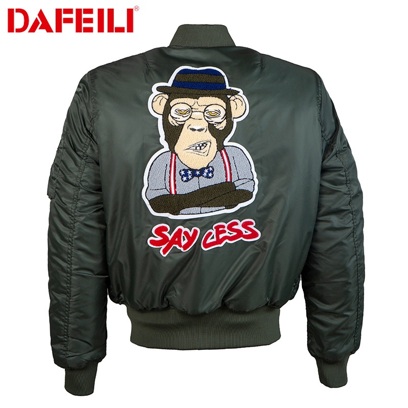 boy 2025 Winter New American Hip-Hop Fleece-Lined Thickened Plus Size Bomber Men's Embroidered Baseball Jacket Trendy Street_voghion.com
