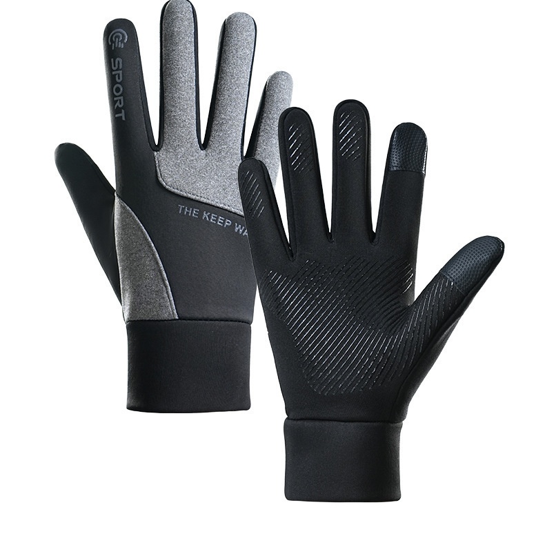 Monopattino elettrico invernale da uomo, foderato in pile, antivento, antifreddo, impermeabile, antiscivolo, touchscreen, per guida,_voghion.com