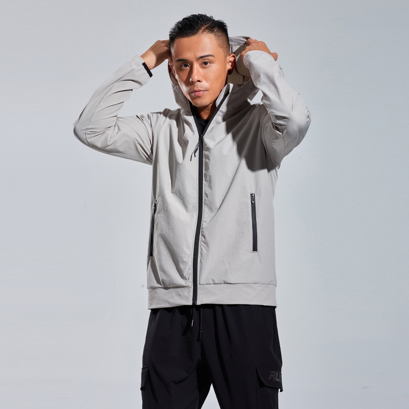 boy Boy Autumn Men Outdoor Windproof Waterproof Windbreaker Hiking Clothing Sports Casual Softshell Hooded Jacket_voghion.com