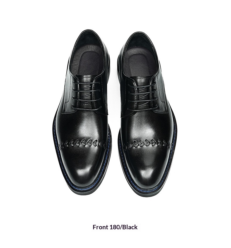 Scarpe da uomo in vera pelle retrò Voyage, stile business europeo e americano, formali, in pelle bovina a tre giunture, taglia grande_voghion.com