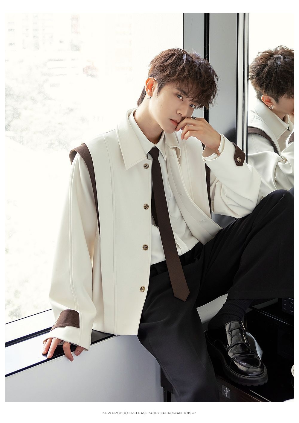 Jungen-Herbstjacke im Patchwork-Design mit Umlegekragen – Trendiges und vielseitiges Herrenoberteil (2025)_voghion.com