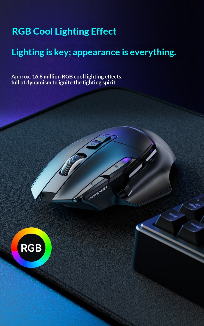 Digitex Digitex Forerunner G2 Mouse da gioco cablato Periferica meccanica per e-sport CS PUBG Desktop Laptop Mano grande Ro Programmazione_voghion.com