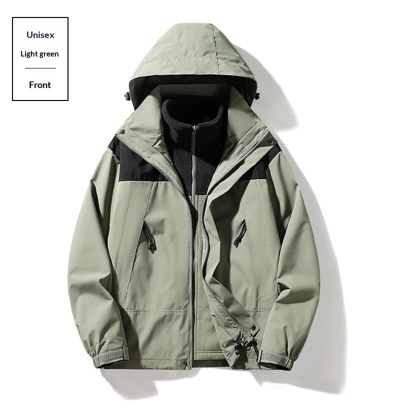 boy Boy 2025 New Outdoor Single Coat Jacket Casual Unisex Multi-color Group Purchase Three-in-One Thickened Top_voghion.com