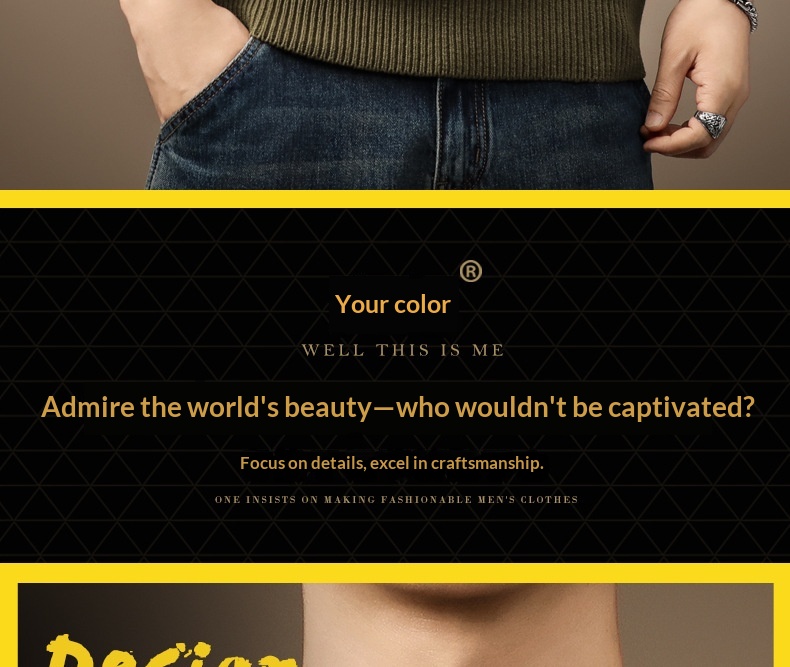 boy Boy Boy Boy High-End American Heavyweight Retro Color-Block Pocket Sweater For Men, Autumn Trendy Brand, Thick Loose Fit, Plus Size_voghion.com