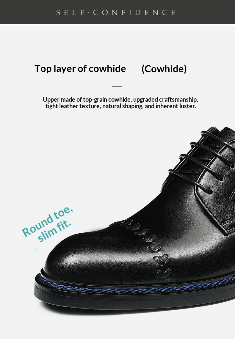 Scarpe da uomo in vera pelle retrò Voyage, stile business europeo e americano, formali, in pelle bovina a tre giunture, taglia grande_voghion.com