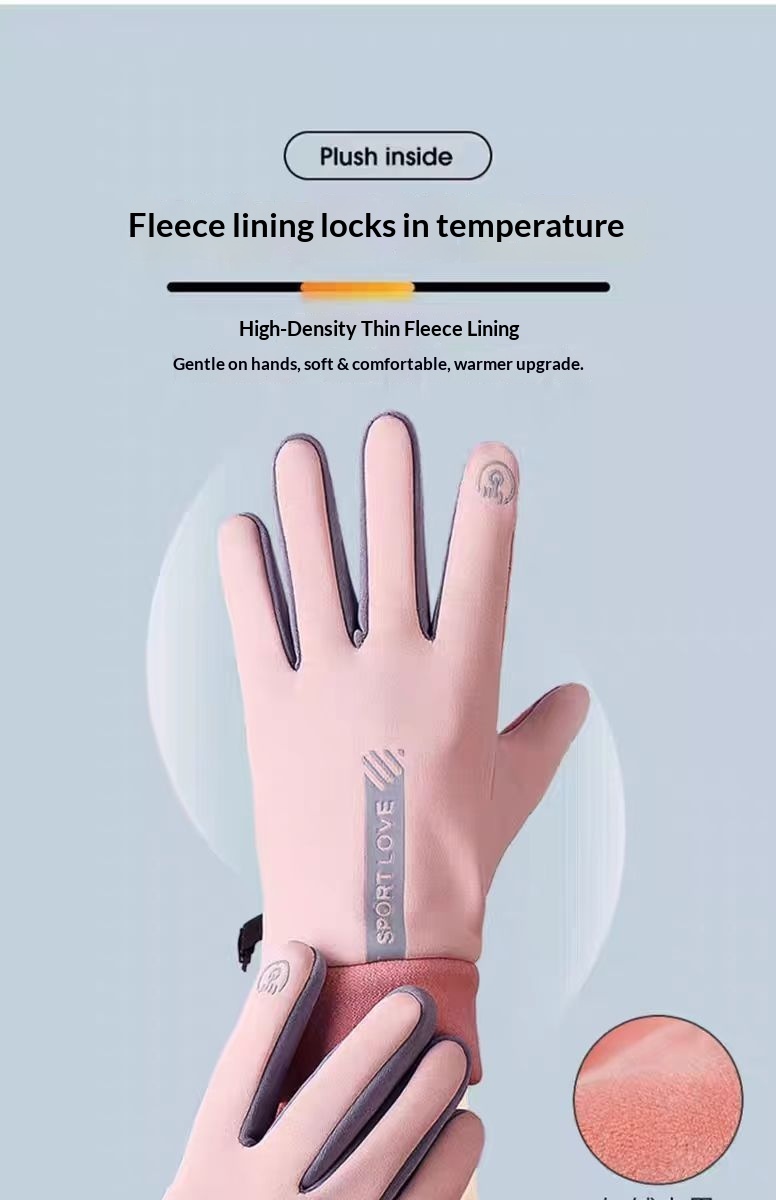 ragazzo ragazzo autunno e inverno caldi sport impermeabili antivento guanti antifreddo coppia uomini equitazione guida antiscivolo_voghion.com