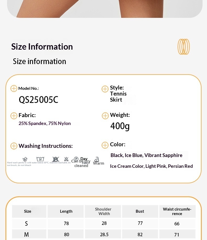 001 Cross-Border Summer Sports Dress With Ruffles, Anti-Exposure, Quick-Dry Badminton Tennis Dress, Hollow Out Beautiful_voghion.com