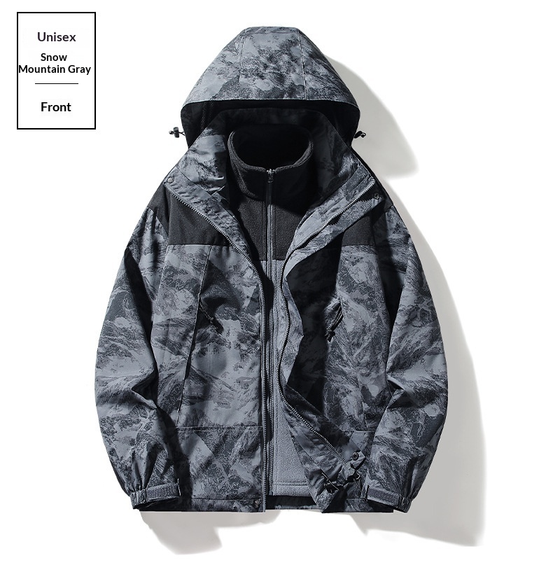 boy Boy 2025 New Outdoor Single Coat Jacket Casual Unisex Multi-color Group Purchase Three-in-One Thickened Top_voghion.com