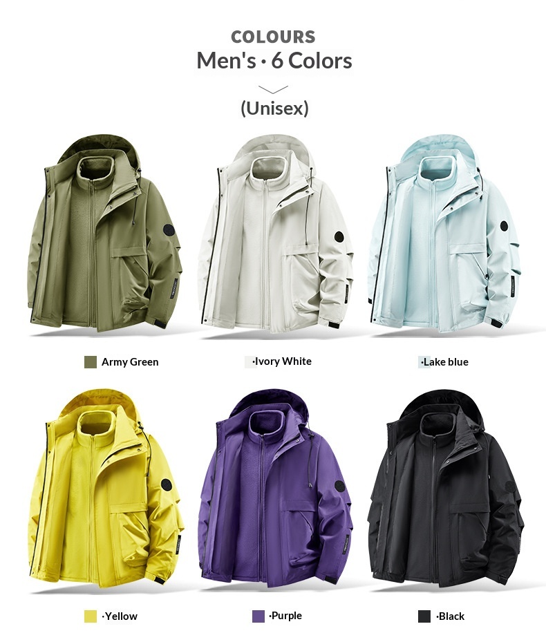 Boy Boy Factory Direct – Hauptaktion: Hochwertige Outdoor-Paarjacke im 3-in-1-Stil – warm, winddicht und wasserdicht_voghion.com