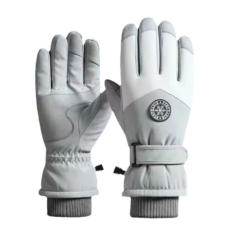 Guanti invernali da donna, caldi, foderati in pile, spessi, per sci, ciclismo, touchscreen, moto, antifreddo, impermeabili, carini, per adulti_voghion.com