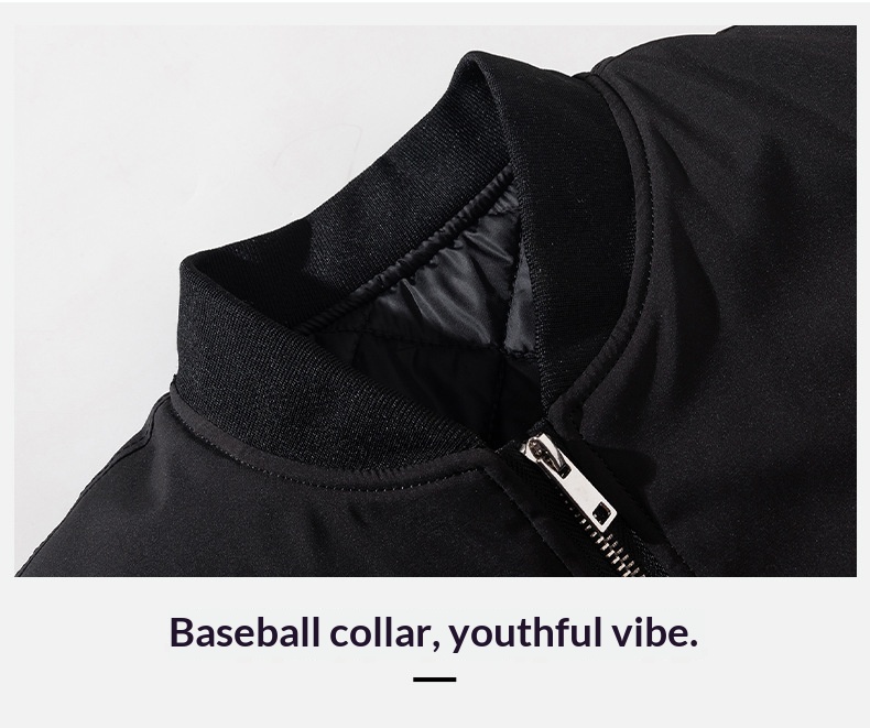 Junge Herbst Winter Europäisch Amerikanischer Trend Bestickte Baseball Herren Damen Paar Lockerer Mantel Verdickte Bomberjacke Mantel_voghion.com