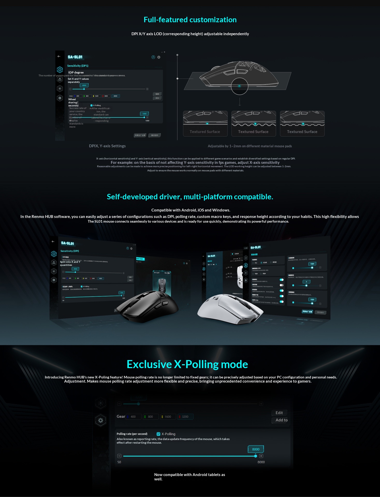 Digitex Digitex Sıcak Değiştirilebilir Kablosuz Oyun Mini Hollow PAW3311 Dizüstü Ofis Faresi SL01C_voghion.com