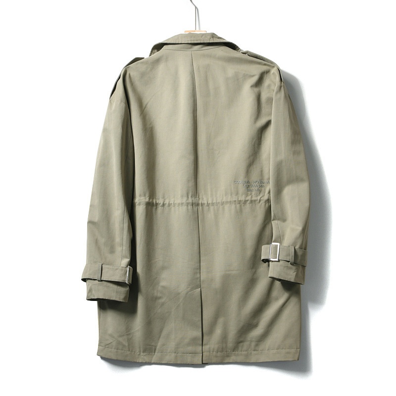 boy Nordic Danish High-End Autumn Winter Men's Retro Versatile Mid-Length Trench Coat Hunting Jacket Trendy Outdoor_voghion.com